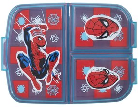 Multibox na desiatu Spiderman Arachnid s 3 priehradkami