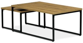 Autronic BONTEC Konferenčný stolík 100x60cm, mdf, dub, CT-619 OAK Farba: Prírodné
