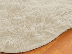 TZ Béžový obdĺžnikový shaggy koberec Lana Rozmer: 200x200