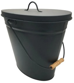 Nádoba na popol 20 l, čierna