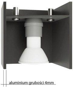 Biele nástenné svietidlo Carlo – Nice Lamps