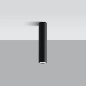 Sollux SL.0436 - Bodové svietidlo LAGOS 1xGU10/10W/230V čierna