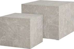 Set 2 ks konferencných stolíkov Pesalia 1 (mramor). Akcia -16%. Vlastná spoľahlivá doprava až k Vám domov. 1146965