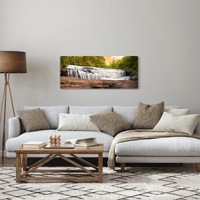 Obraz vodopádu (120x50 cm)