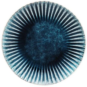 Mustique Rim tanier modrý Ø21 cm