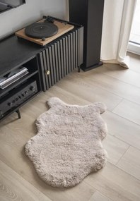 Koberec  FLUFFY tmavobéžový