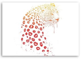 Gario Obraz na plátne Leopard v ústach - Rykker Rozmery: 60 x 40 cm