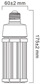 Sylvania LED žiarovka E27, 27 W, 4 000 K, 3 400 lm