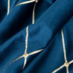 Dekorstudio Francúzsky zamatový záves PIERRE CARDIN MARGO - granátovomodrý