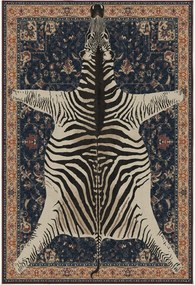Umývateľný koberec's nízkym vlasom Safari by Iris Apfel