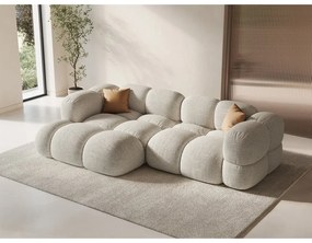 Béžová rohová pohovka (ľavý roh/s leňoškou) Loretto – Cosmopolitan Design