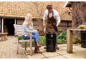 Kožená vonkajšia zástera Esschert Design Barbecue