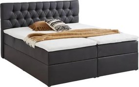 XXXLutz AMERICKÁ POSTEĽ, 160/200 cm, čierna MID.YOU - Online Only spálne - 001489000809