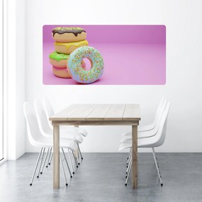 PIPPER. Samolepiaca textilná tapeta - Donuts 4