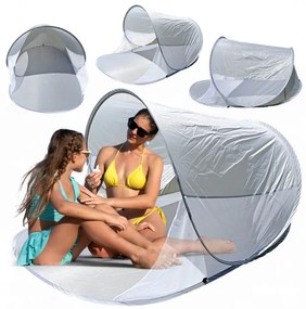 Plážový stan POP-UP so zástenou a UV50+ ochranou 200 x 120 x 90cm