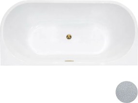 Besco Akrylátová voľne stojaca vaňa Vica NEW Glam S CC/SP 150x80 (160x80, 170x80), s prepadom BESCO-Typ výpuste: Alcaplast Click-Clack so štrbinovým …