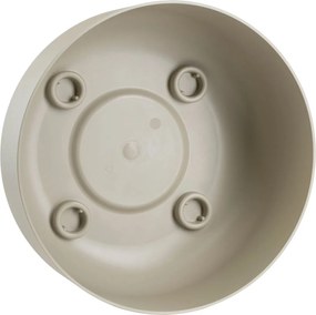 PLASTOVÝ KVETINÁČ TERRA 30X14,5 CM BÉŽOVÁ