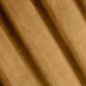 ZATEMŇOVACÍ ZÁVES NA KRÚŽKOCH RIA 140X250 CM MEDOVÁ