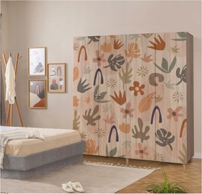 Šatníková skriňa London 906 (dub sonoma)