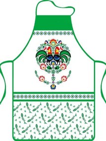 B-1 FOLK GREEN ada chňapka so zásterou