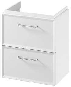 Cersanit S1021-005 -Závesná kúpeľňová skrinka pod umývadlo MILLE SLIM 50x35 cm biela