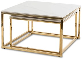 PROXIMA.store - Set konferenčných stolíkov TENOR FARBA: čierna