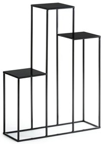 Stojan na kvety 80x60 cm čierna