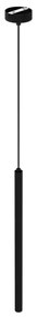 Luster na lanku YORU 1xG9/8W/230V 50 cm čierna