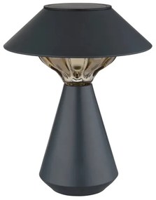 Globo 36639A - LED Solárna lampa 10xLED/0,06W/1,2V IP44 čierna