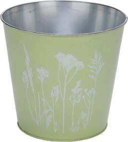 Zelený kvetináč Ego Dekor Flowery, ø 10,5 cm