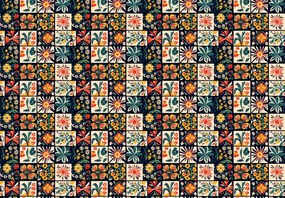 Fototapeta - Farebné dlaždice (147x102 cm)
