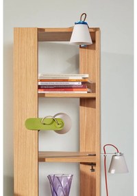 Knižnica v dekore duba v prírodnej farbe 45x140x45 cm Merge – Hübsch