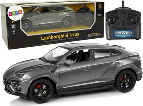LEAN Toys R/C auto 1:24 Lamborghini Urus Black 2.4 G Lights