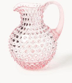 Ručne fúkaný džbán Hobnail, 2 l