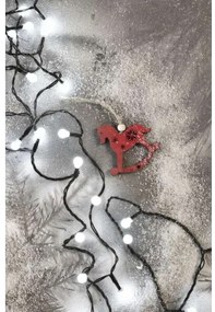 LED Vianočná vonkajšia reťaz 300xLED/35m IP44 studená biela