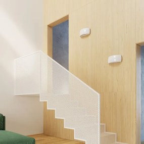 Sollux SL.1025 - Nástenné svietidlo PONTIUS 1xG9/40W/230V lesklá biela