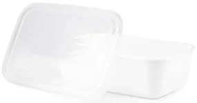 Plastové dózy do mrazničky, Rotho FREEZE, biela, 1 x 3,7l (30x20x9)