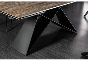 Rozkladací jedálenský stôl 39561 180/260 x 90cm Rust Look Ceramik  - Komfort-nábytok