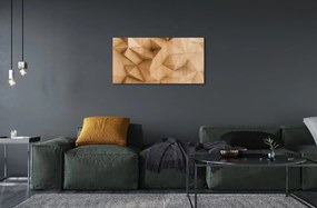Obraz na skle Solid mozaika drevo 120x60 cm