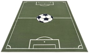 Hanse Home, Detský koberček Adventures 105526 Green, 120x170, zelená, detská izba