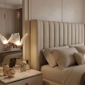 Toolight Toolight, LED závesné svietidlo 5W, 3000K, 1000lm, LHJ105-1CP, ružové zlato, OSW-50069