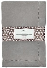 Obrus SAGA svetlošedá 140x180 easy care