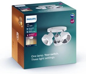 Philips 50603/31/P0 - LED Bodové svietidlo BUKKO 3xLED/4,5W/230V