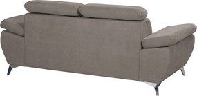 Dvojsedák Gisele, béžová taupe látka