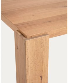 Jedálenský stôl v dekore duba 100x200 cm Deyanira – Kave Home