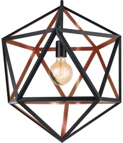 Eglo 43349 - Luster na lanku EMBLETON 1 1xE27/60W/230V