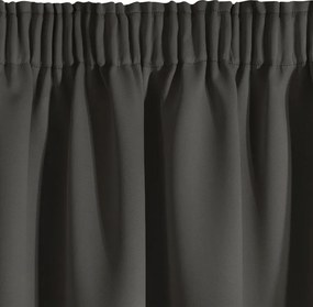 ZÁVES BLACKOUT NA PÁSKE 135X270 CM TMAVOSIVÝ