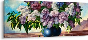 Obraz - Kytica orgovánu (120x50 cm)