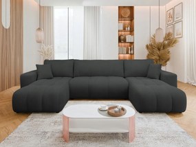 Rohová sedacia súprava U Lorew U (antracit)