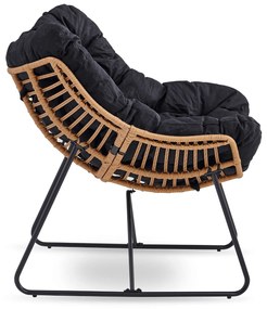 PROXIMA.store - Relax­­ačné kreslo FIN FARBA: sivá